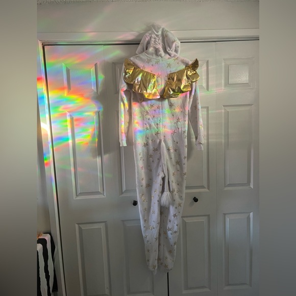 Gold and White Unicorn Jumper - Picture 6 of 8